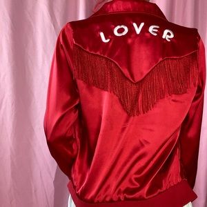Valfré Lover Fringe Bomber Jacket